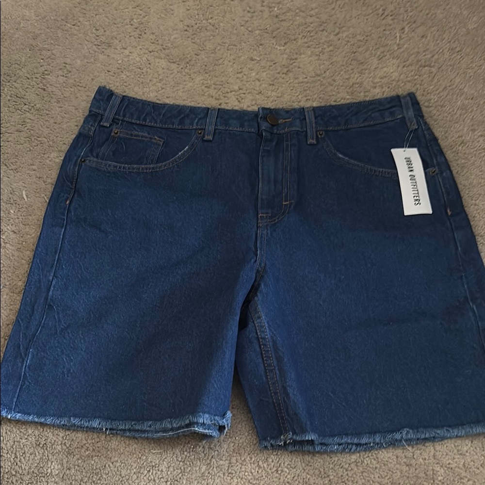 Urban Outfitters Blue Jean Shorts Classic Denim Style 024